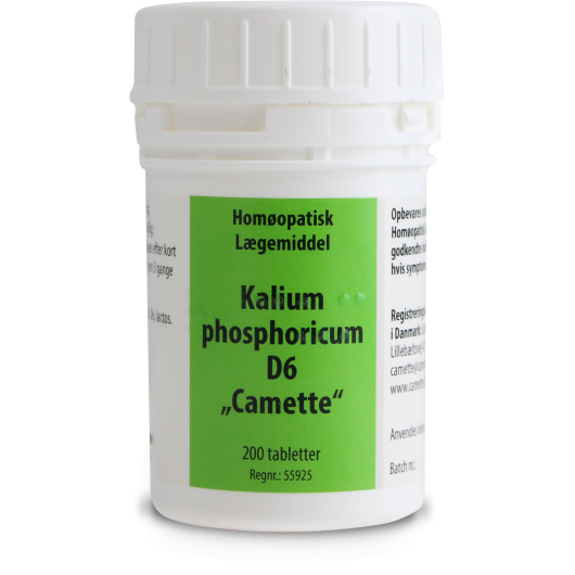 Kalium Fosfat  No. 5   D6  250 mg   200 tabl.