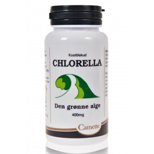 CHLORELLA ''Den grønne alge''  180 tab. NU med 400 mg  pr. tablet -  6 tabletter pr. dag