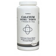 Calcium  Ultra Forte  + Vitamin D3 10 µg   200 tabletter
