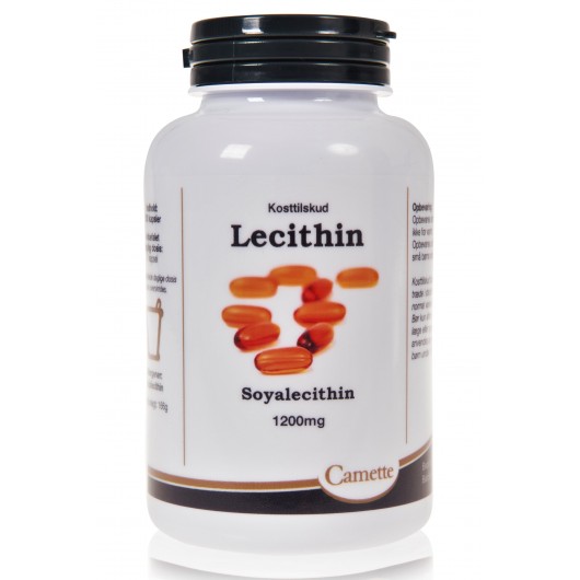 Lecithin 1200 mg   100 kapsler     GMO Free
