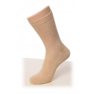 Beige Strømper med skaft  str. 42-44