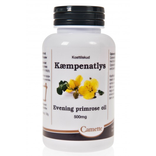 Kæmpenatlysolie  - Evening Primrose Oil 180 kapsler