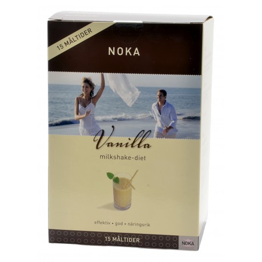 NOKA Milkshake - vanilje - 15 måltider - 525 g