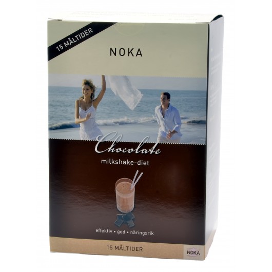 NOKA Milkshake - chokolade -   15 måltider - 525 g
