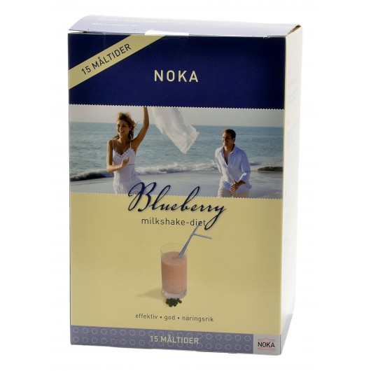 NOKA Milkshake - blåbær - 15 måltider - 525 g