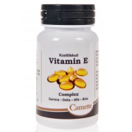 Gamma E  -  Vitamin E complex 90 kapsler