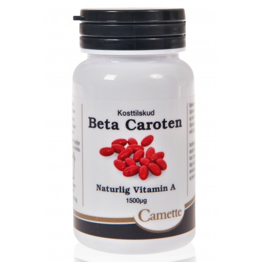 Beta Caroten - Vitamin A  1500 mcg  100 stk.