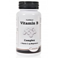 Vitamin B Complex 90 stk. + Magnesium og Vitamin C som begge bidrager til et normalt energistofskifte