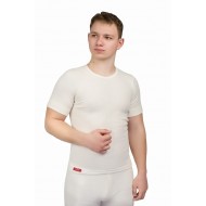 Royal-Angora Herre undertrøje M/K ærme  100% MERINO ULD  MEDIUM