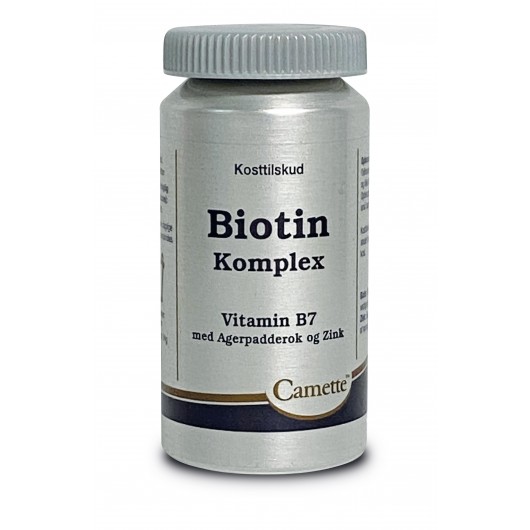 BIOTIN - Komplex m/Agerpadderok og Zink 90 stk.