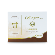 Collagen Plus - Complex  m/Hyaluron, Zink og Vitaminer  60 kapsler