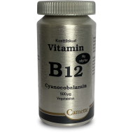 Vitamin B12 - Cyanocobalamin 500 mcg,  90 tabletter   NY STYRKE