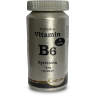 Vitamin B6 -  Pyridoxin 12mg,   90 tabletter  NY STYRKE