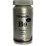 Vitamin B9 -  Folinsyre 450µg,   90 tabletter  NY STYRKE
