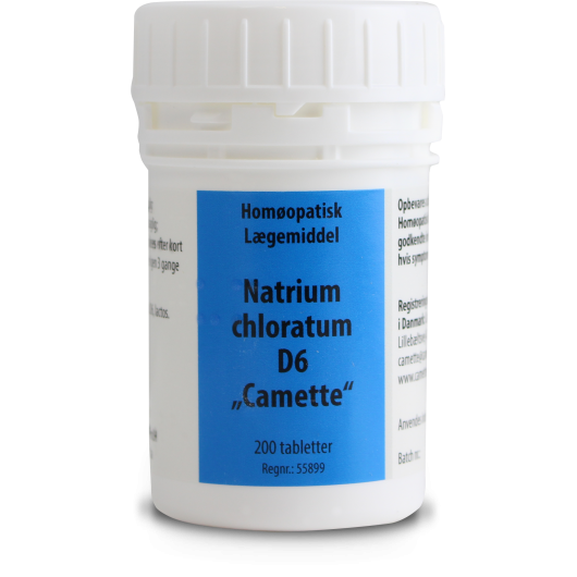 Natrium Klorid  No. 8   D6  250 mg   200 tabl.