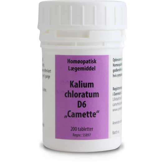 Kalium Klorid No. 4   D6  250 mg   200 tabl.